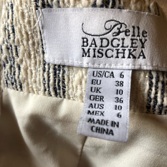 Bella Badgley Mischka Halter Racerback Dress. Used - Picture 7 of 7